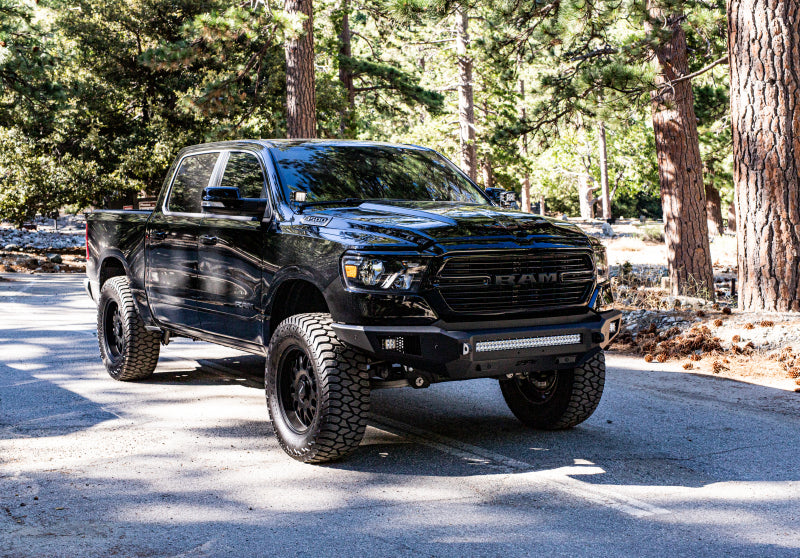 Body Armor 4x4 Ambush Series Front Bumper (NON-WINCH): Fits Most Ram 1500 Models (2019-2024) - Black