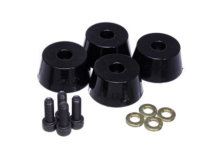 Energy Suspension Hyper Flex Bump Stop Set - Black | Toyota 4Runner (00-05) (8.9103G)