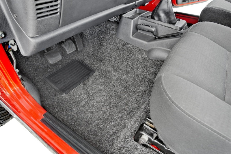 BedRug 3-Piece BedTred Floor Kit (FRONT): Jeep Wrangler JK (2011-17) / Wrangler JK 2018