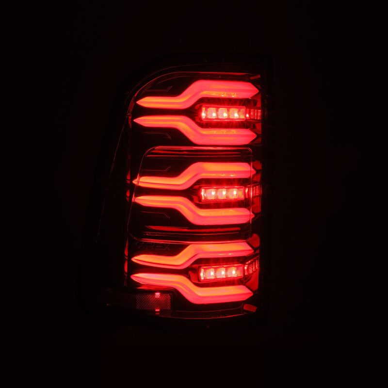 AlphaRex LUXX LED Tail Lights (Alpha-Black): Ram 1500 2019 - 2024