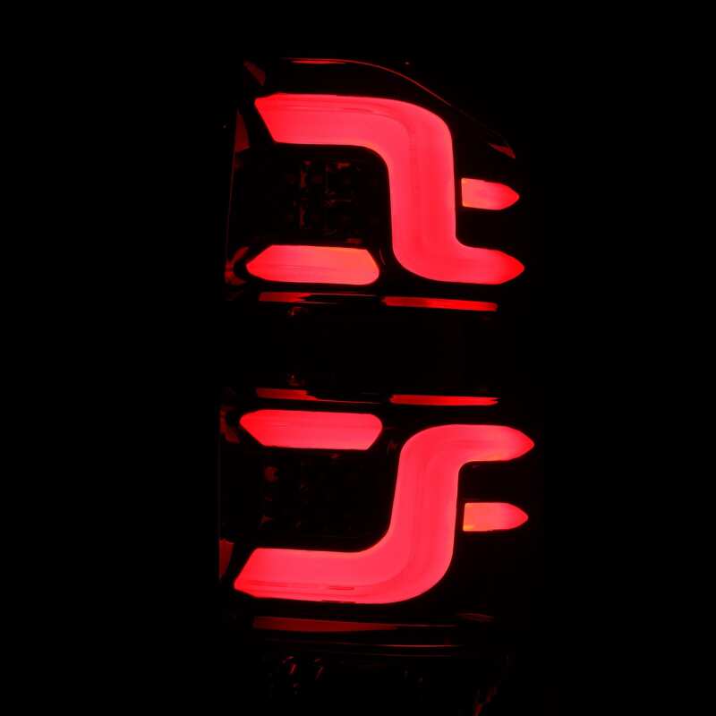 AlphaRex PRO-Series LED Tail Lights Jet Black | Toyota Tundra (14-21) (672010)