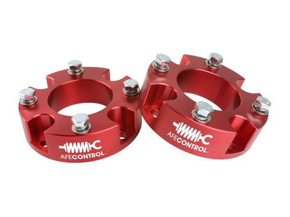 aFe CONTROL 1.875in Leveling Kit Red | Toyota Tundra (22-23) (416-72T005-R)