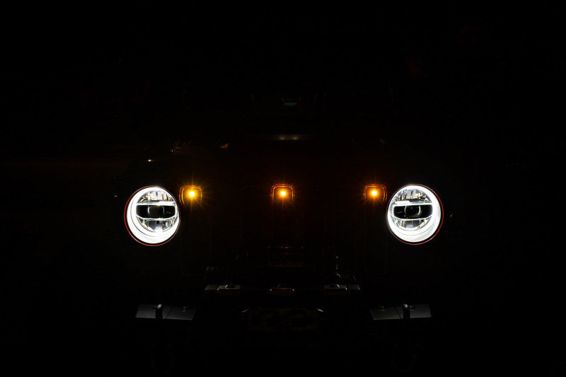 DV8 Offroad Amber Marker Lights: Jeep Wrangler (18-21) / Wrangler JK (18)