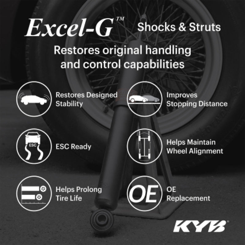 KYB Excel-G Rear Shock | Chevrolet Silverado / GMC Sierra (19-21) (3450043)