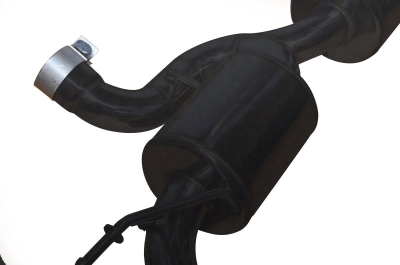 Injen Stealth Black Dual Exhaust System Black Tips (REAR): Jeep Wrangler JK 2007-18 3.6/3.8L