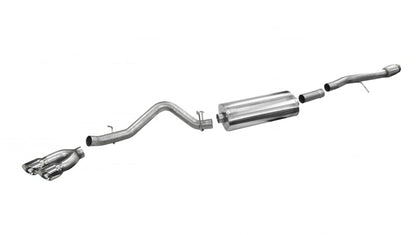 CORSA 6.2L SS Cat-Back | Silverado/Sierra 1500 Denali (14-18/19) (14866BLK)