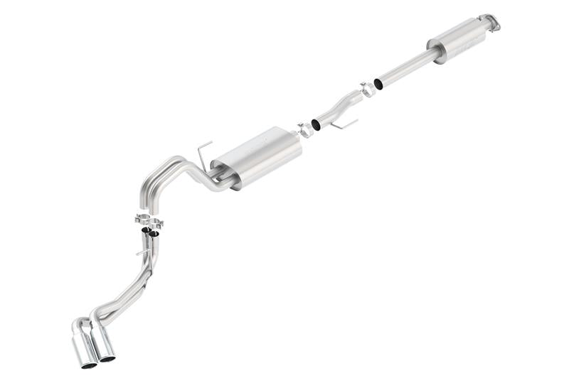 Borla 3" Cat-Back Exhaust System | Ford F-150 (15-17, 18-20) S-Type Side Exit