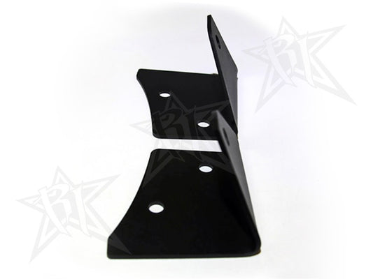 Rigid Industries A-Pillar Light Mounts SS (FRONT): Jeep Wrangler JK 2007-2018