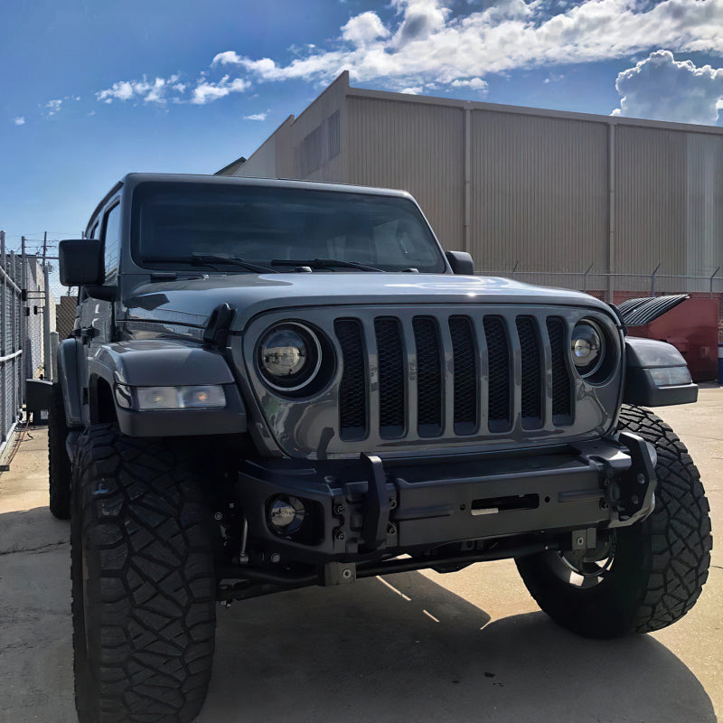 ORACLE Lighting Hi-Perf LED Fog Lights (FRONT): Jeep Wrangler / Gladiator (07-26) - Black