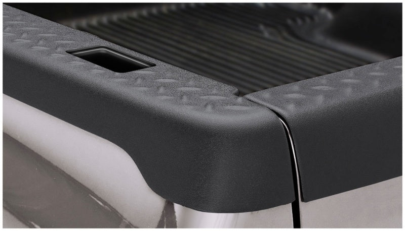 Bushwacker Ultimate DiamondBack Matte Black Bed Rail Caps: Dodge Ram 1500 / 2500 / 3500 (02-09)
