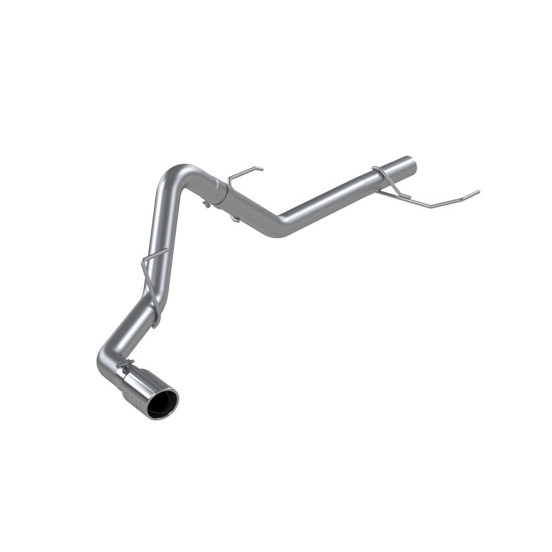 MBRP 3in Resonator-Back Single Side Exit Exhaust | Ford F-150 Powerboost Hybrid (21+) (S5221AL)