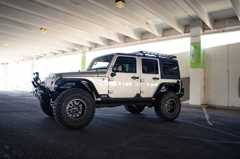 DV8 Offroad Short Roof Rack: Jeep Wrangler (07-18)