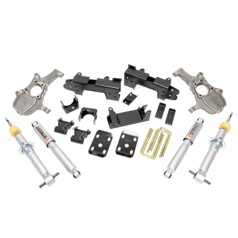 Belltech Lowering Kit | Chevrolet Silverado 1500 / GMC Sierra 1500 (19-26) 2-4in Front / 6in Rear (1040SP)