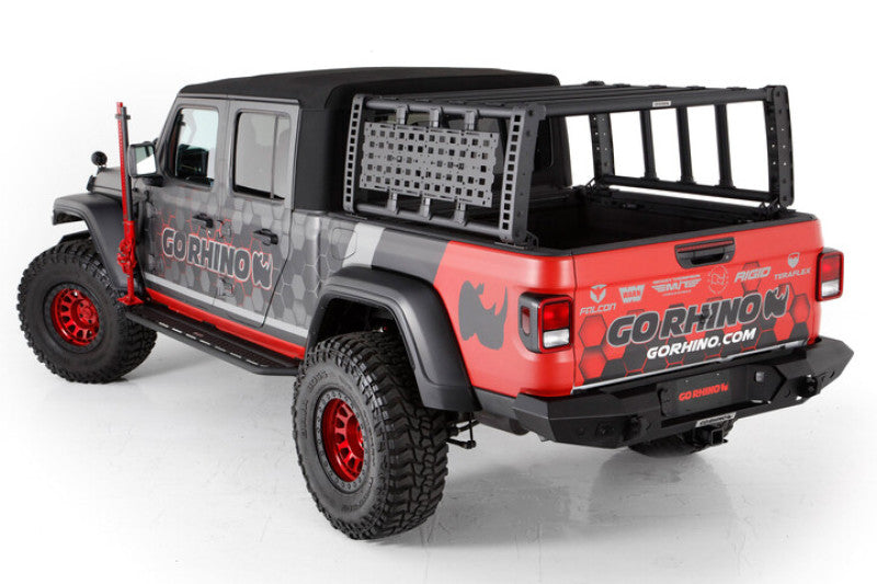 Go Rhino XRS Overland Xtreme Bed Rack: Fits Most Jeep Gladiator Models (2018-2026)