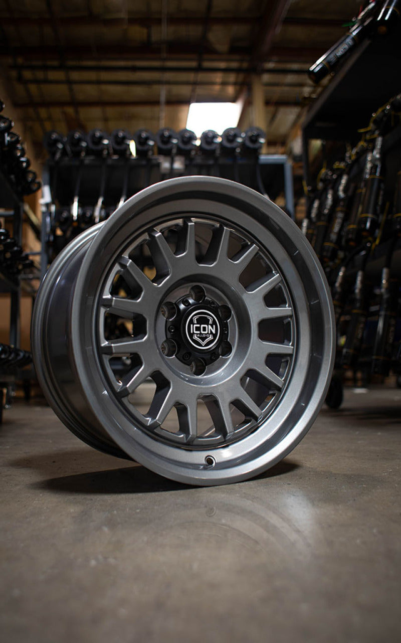 ICON Anza 17x8.5 6x5.5 0mm Offset 4.75in BS Wheel | Ford Bronco (21-26) (8217858347GM)