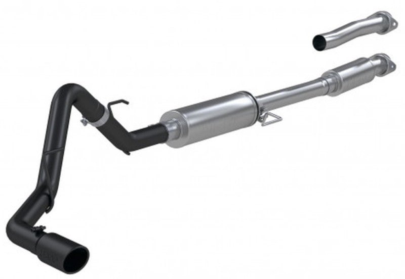 MBRP 3in Black Coated Single Side Catback Exhaust | Ford F-150 21+ (S5211BLK) (S5211BLK)