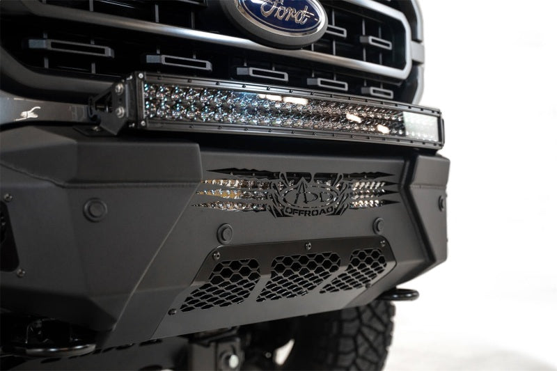 Addictive Desert Designs HoneyBadger Front Bumper w/ Top Hoop | Ford F-150 (21-23) (F197431040103)