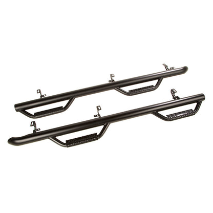 Rugged Ridge Spartan Nerf Bars | Jeep Wrangler JL (18-25) / JK (07-18) Textured Black 3-in. OD Nerf Bar | 11596.04