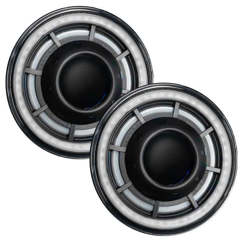 ORACLE Lighting ColorSHIFT Bi-LED Projector Headlights (FRONT): Jeep Wrangler (07-18)