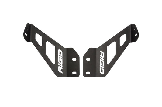 Rigid Industries 20" Adapt Hood Light Mount (FRONT): Jeep Wrangler JL 2018-26 / Gladiator JT 2020-25