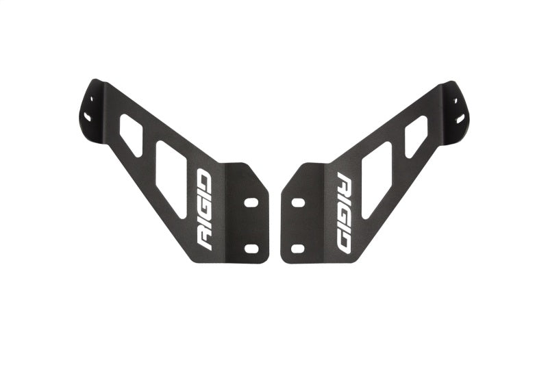 Rigid Industries 20" Adapt Hood Light Mount (FRONT): Jeep Wrangler JL 2018-26 / Gladiator JT 2020-25