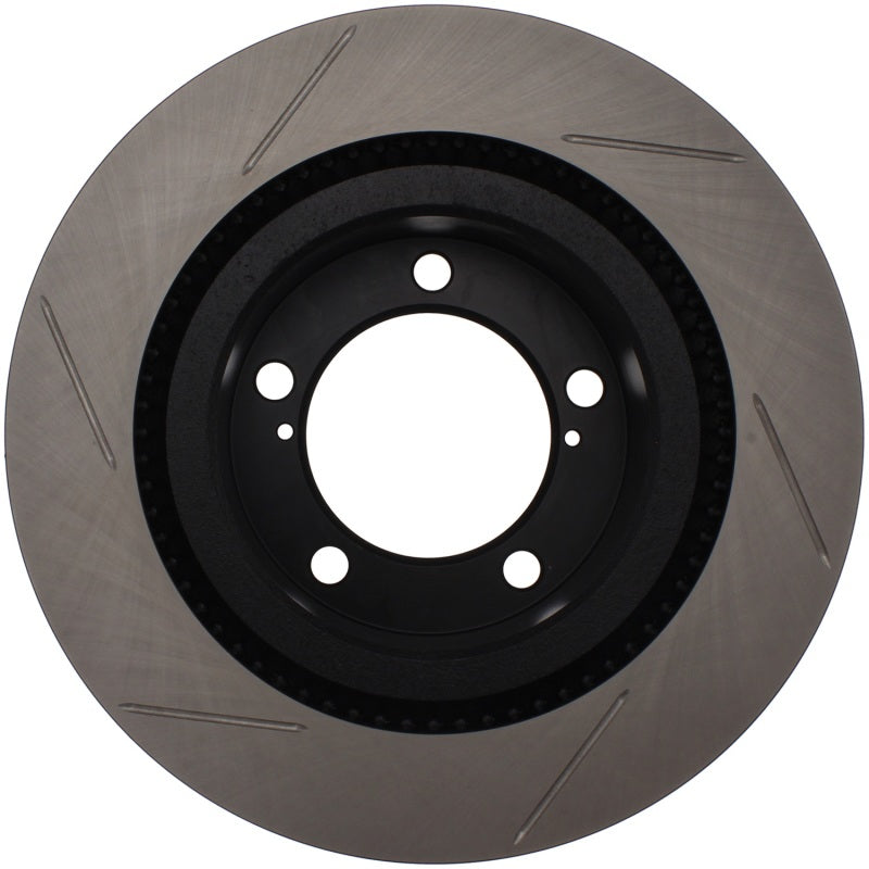 StopTech Power Slot Slotted Left Front Rotor | Toyota Tundra / Sequoia (07-09 / 08-09 / 14-18 / 19-21) (126.44156SL)