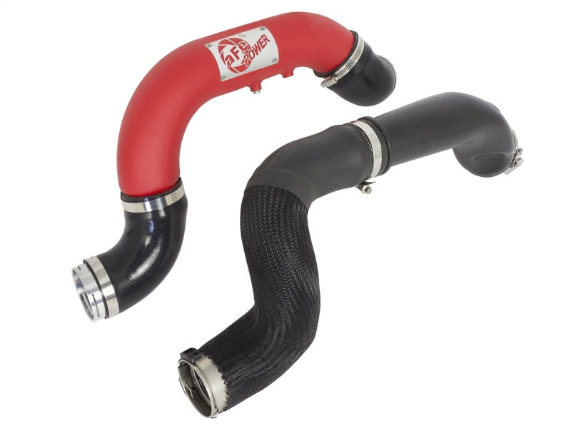 aFe BladeRunner Red Intercooler Tubes Combo | Chevrolet Colorado / GMC Canyon (15-22) / ZR2 (17-22) (46-20264-R)
