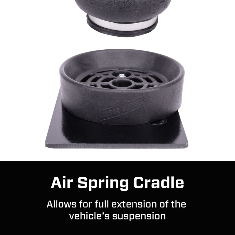 Air Lift Load Lifter 5000 Air Spring Kit w/ Cradle: Jeep Wrangler / Gladiator (18-26)