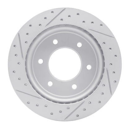 DFC Rear Right Drilled & Slotted Geoperformance Rotor | Ford Ranger / Bronco (19-26) (830-54276R)