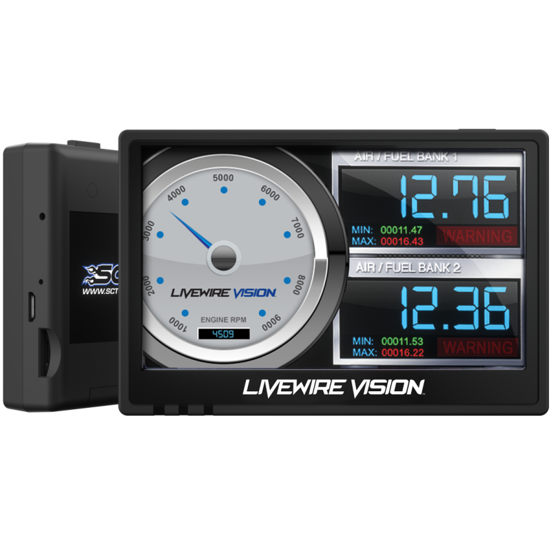SCT Performance Livewire Vision Performance Monitor | Ford Ranger (19-26) (5015PWD)