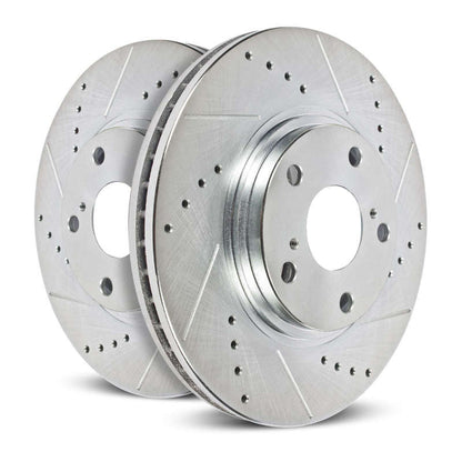 PowerStop 15-17 Ford F-150 Rear Drilled & Slotted Rotors | Ford F-150 (15-17) (AR85164XPR)