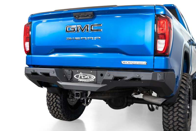Addictive Desert Designs Black Label Rear Bumper | Chevrolet Silverado 1500 / GMC Sierra AT4 / ZR2 / AT4X (19-26) (R14020NA0103)