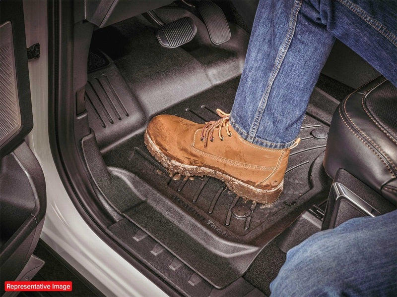 WeatherTech FloorLiner HP Front Floor Mats (Black): Ram 1500 2019 - 2024 (Quad & Crew Cab)