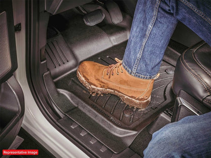 WeatherTech FloorLiner HP Front Floor Mats (Black): Ram 1500 2019 - 2024 (Quad & Crew Cab)