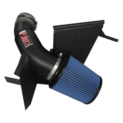 Injen Wrinkle Black Short Ram Intake w/ Heat Shield | Jeep Grand Cherokee SRT-8 (13) (PF5013WB)