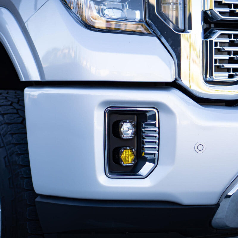 Baja Designs 2020+ GMC Sierra 2500HD/3500HD Fog Pocket Kit | GMC Sierra (20-26) (447849)