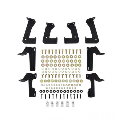 Westin Heavy Duty Textured Black Drop Nerf Step Bars: Jeep Wrangler 2018-2024