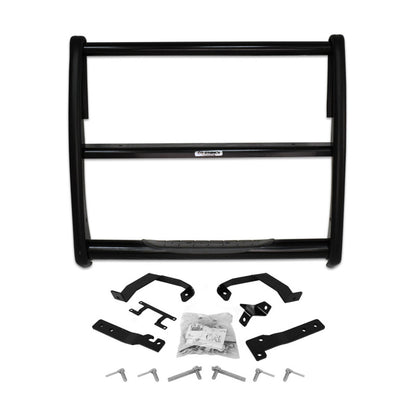 Go Rhino 3000 Series StepGuard Center Grille Guard (FRONT): Fits Dodge / Ram 1500 (02-24) - Black