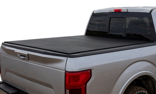 Access LOMAX 2024+ Ford Ranger 5ft Box Folding Hard Cover - Black Urethane