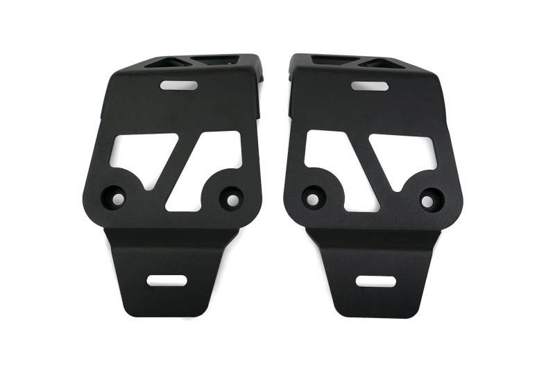 DV8 Offroad Dual Pod Light Mounts: Jeep Wrangler (18-22) / Gladiator (20-22)