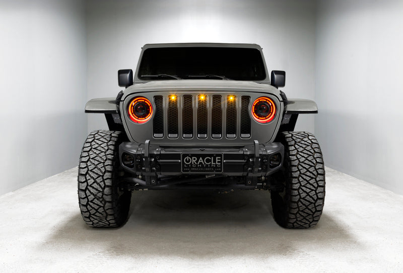 ORACLE Lighting Bi-LED Projector Headlights: Jeep Wrangler / Gladiator (18-24)
