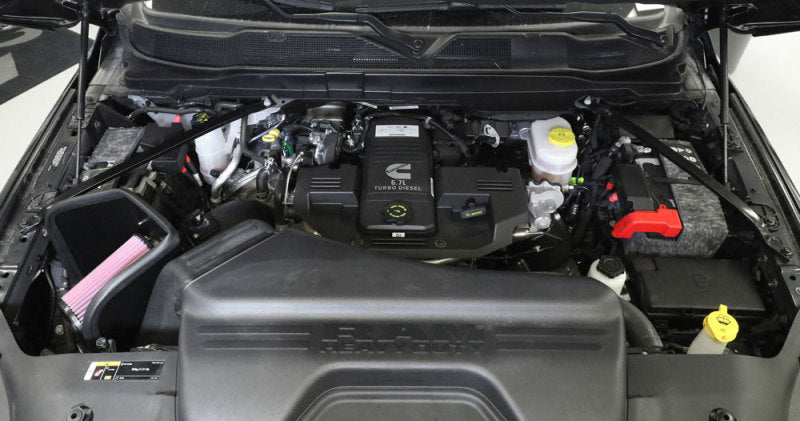 K&N 63 Series Cold Air Intake: Ram 2500 & 3500 6.7L Diesel 2019-2024