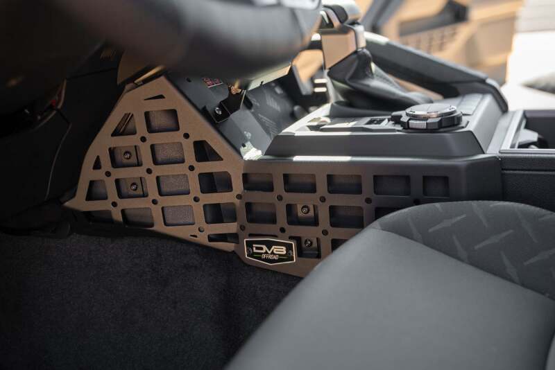 DV8 Offroad Center Console Molle Panels & Digital Device Mount | Toyota Tacoma (24-26) (CCT1-02)