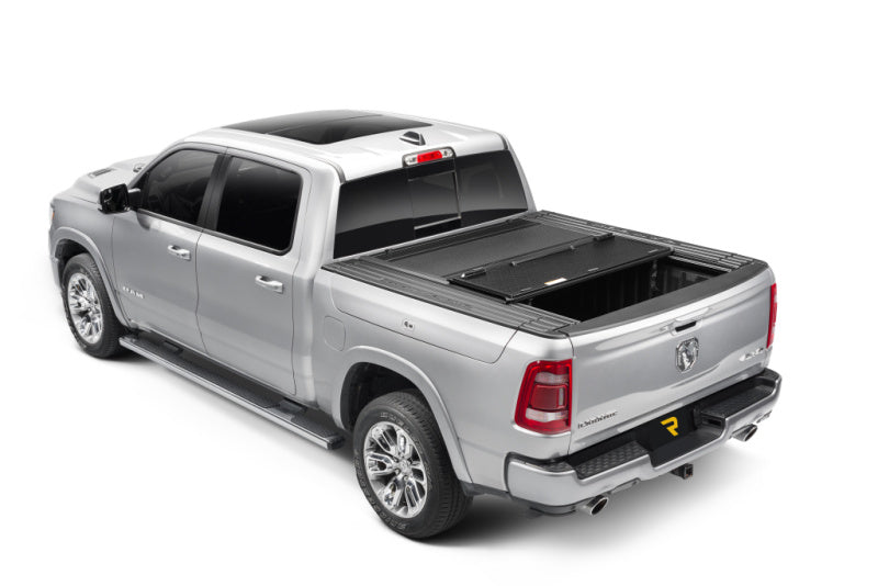 UnderCover Armor Flex Hard Folding Bed Cover 5.7ft w/ Rambox: Fits Most Ram 1500 Models (2019-2026)