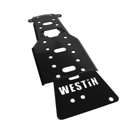Westin Textured Black Transmission Pan Skid Plate: Jeep Wrangler 2007-2011