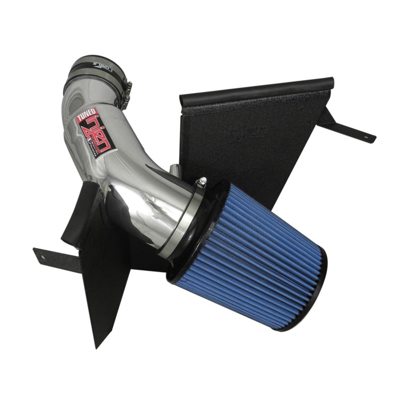 Injen Wrinkle Black Short Ram Intake w/ Heat Shield | Jeep Grand Cherokee SRT-8 (13) (PF5013WB)