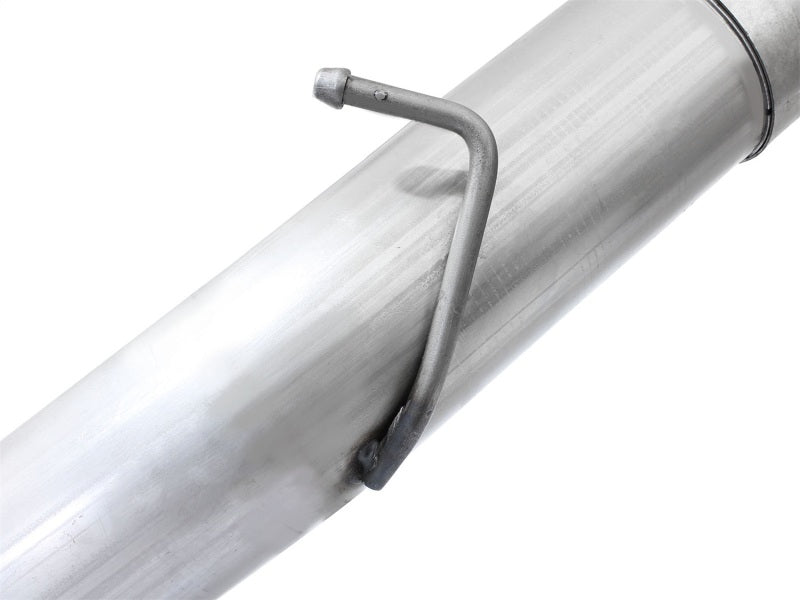 aFe Atlas 5" Aluminized Steel DPF-Back Exhaust Black Tip (REAR): RAM 2500 / 3500 2013-2018 6.7L Crew Cab