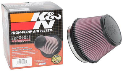 K&N RU-2960XD Universal Round Tapered Performance Washable Air Filter | Chevrolet Colorado / GMC Canyon (15-22) (RU-2960XD)
