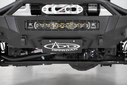 Addictive Desert Designs Stealth Fighter Front Licence Plate Bracket: Jeep Wrangler / Gladiator