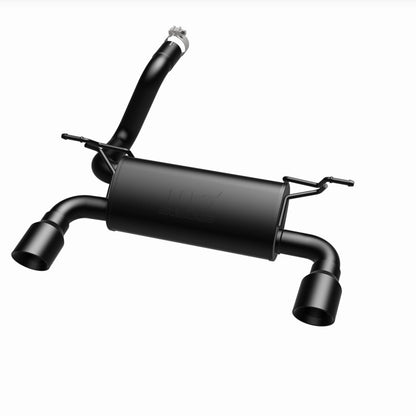 MagnaFlow Street Series Axle-Back Perf Exhaust Dual Black Tips (REAR): Jeep Wrangler JL 2018-2024 2.0/3.6L